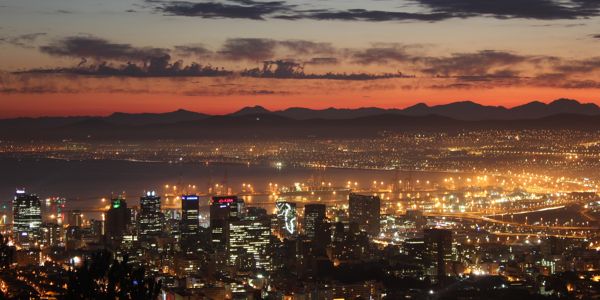 cape town by night